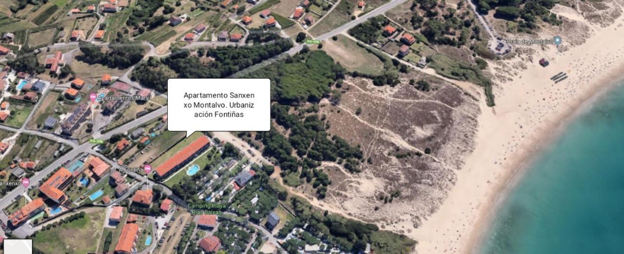 Apartamento Fontinas Sanxenxo Montalvo Eksteriør billede